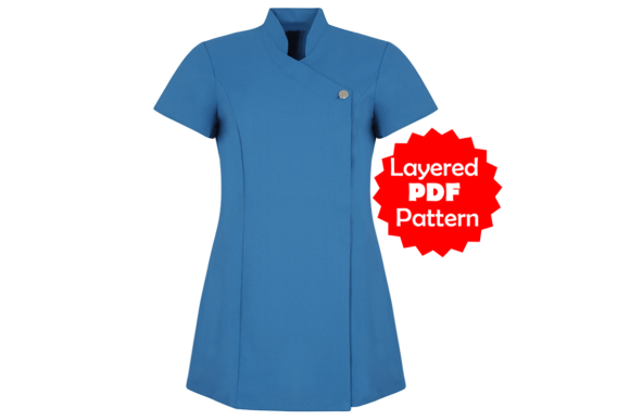 Crossover Tunic Dress Pdf Sewing Pattern: A Versatile Choice for Custom Creations