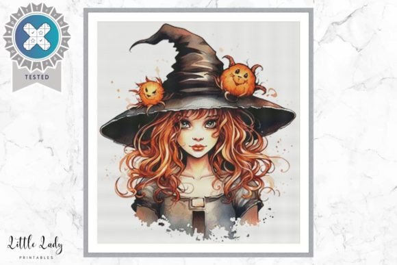 Cute Halloween Witch Cross Stitch PDF: A Magical Guide for Craft Enthusiasts