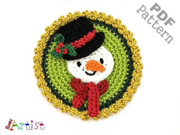 Snowman Crochet Applique Pattern: A Strategic Tool for Creative Personalization and Branding